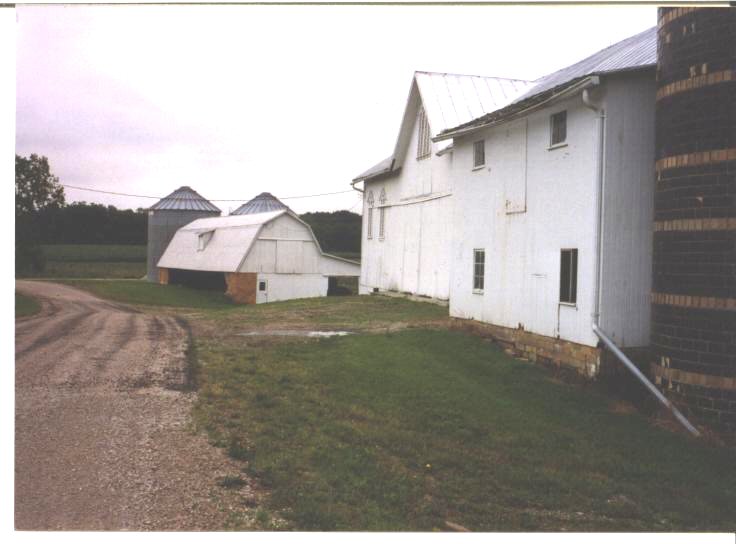 George Benton Fry's two barns (1992)